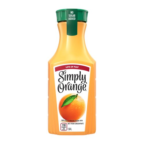 Simply Orange Juice, Pulp Free