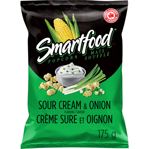 Smartfood Seasoned Popcorn Sour Cream & Onion