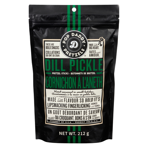 Pop Daddy Dill Pickle Pretzel Sticks