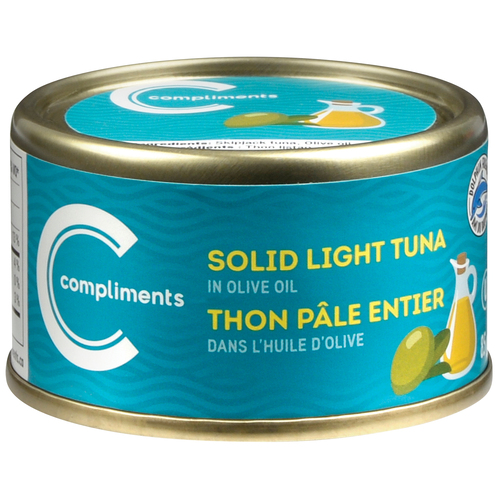 Compliments Solid Tuna Light In Olive Oil