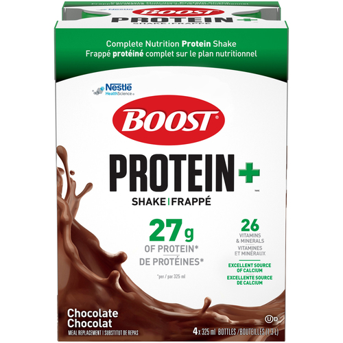 Buy Boost Protein+ Shake Meal Replacement Chocolate 4 x 325 ml | Sobeys ...