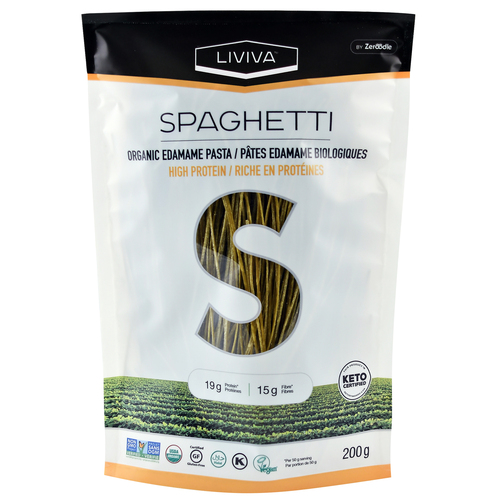 Liviva Organic Fettuccine Pasta Edamame