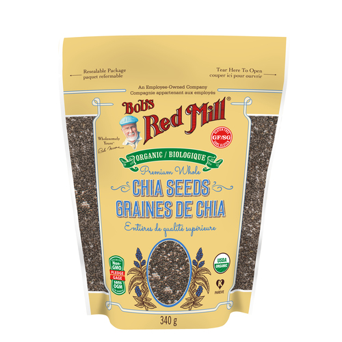 Buy Bob's Red Mill Gluten-Free Organic Whole Chia Seeds 340 g