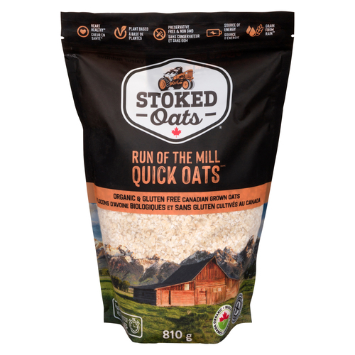 Buy Stoked Oats Organic Quick Run Of The Mill 810 g | Sobeys Inc.