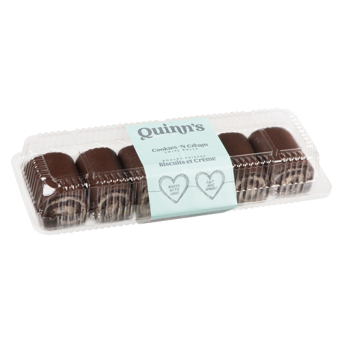 Buy Quinn's Bakery Cookies N Cream 6 Pack Swiss Roll 402 g
