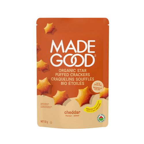 MadeGood Pizza Star Puffed Crackers