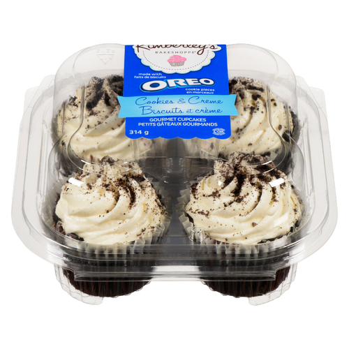 Kimberley's Bakeshoppe Gourmet Cupcakes Oreo Cookies & Creme