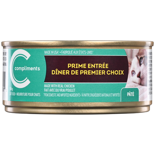 Compliments Wet Cat Food Prime Entrée
