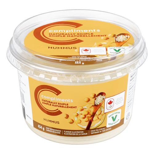 Compliments Naturally Simple Original Hummus