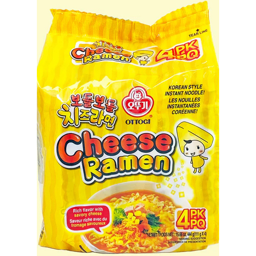 Ottogi Ramen Cheese Korean Style Noodles