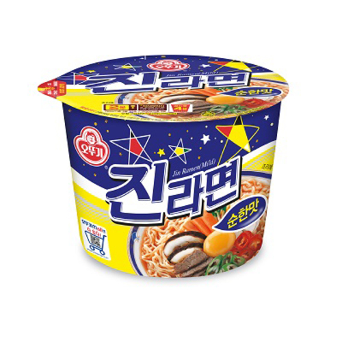 Ottogi Jin Mild Ramen Bowl