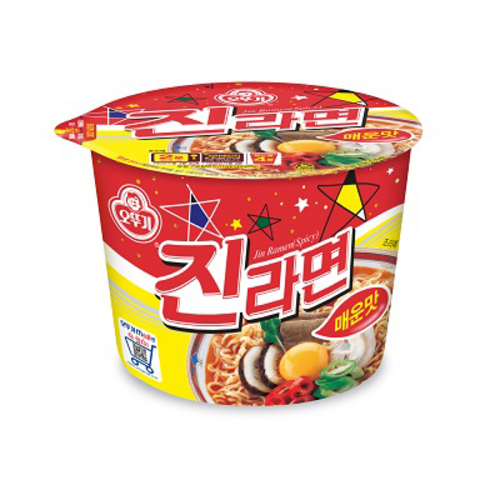 Ottogi Jin Mild Ramen Bowl