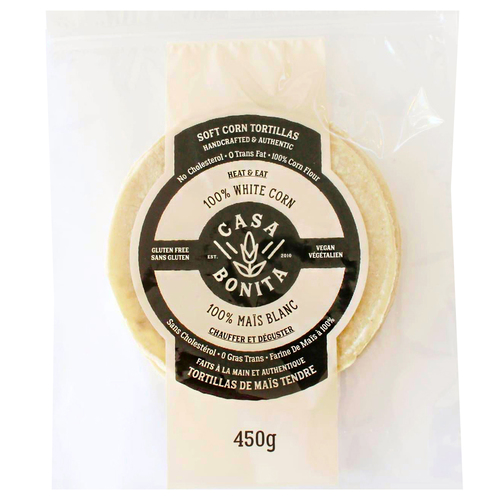 Casa Bonita Soft Corn Tortillas 450 g