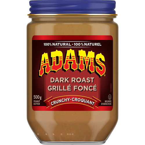 Adams Dark Roast Creamy Peanut Butter