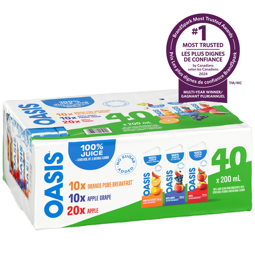 Oasis 100% Juice Blend Variety Pack