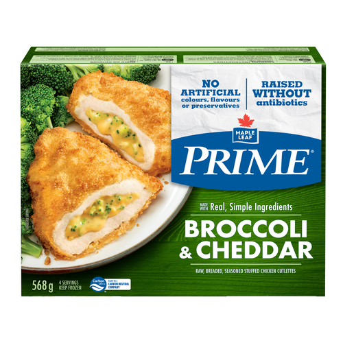 Buy Prime Frozen Stuffed Chicken Broccoli & Cheddar Raised Without ...