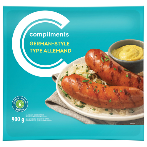 Compliments German-Style Sausage