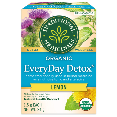 Traditional Medicinals Every Day Detox Lemon Tea