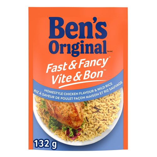 Ben's FAST & FANCY Homestyle Chicken Flavour & Wild Rice