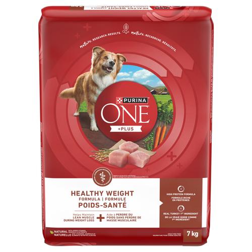 Purina ONE Dry Dog Food Healthy Weight Turkey