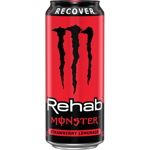 Buy Monster Rehab Drink Strawberry Lemonade 458 ml (can) | Foodland