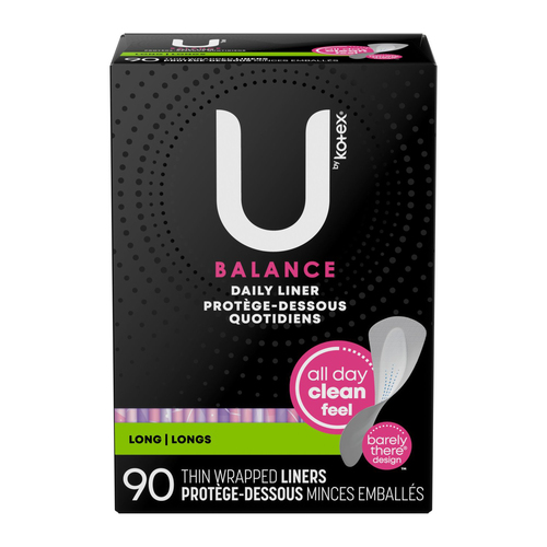 U by Kotex Balance Panty Liners