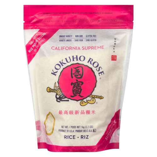 Kokuho Rose Sushi Rice