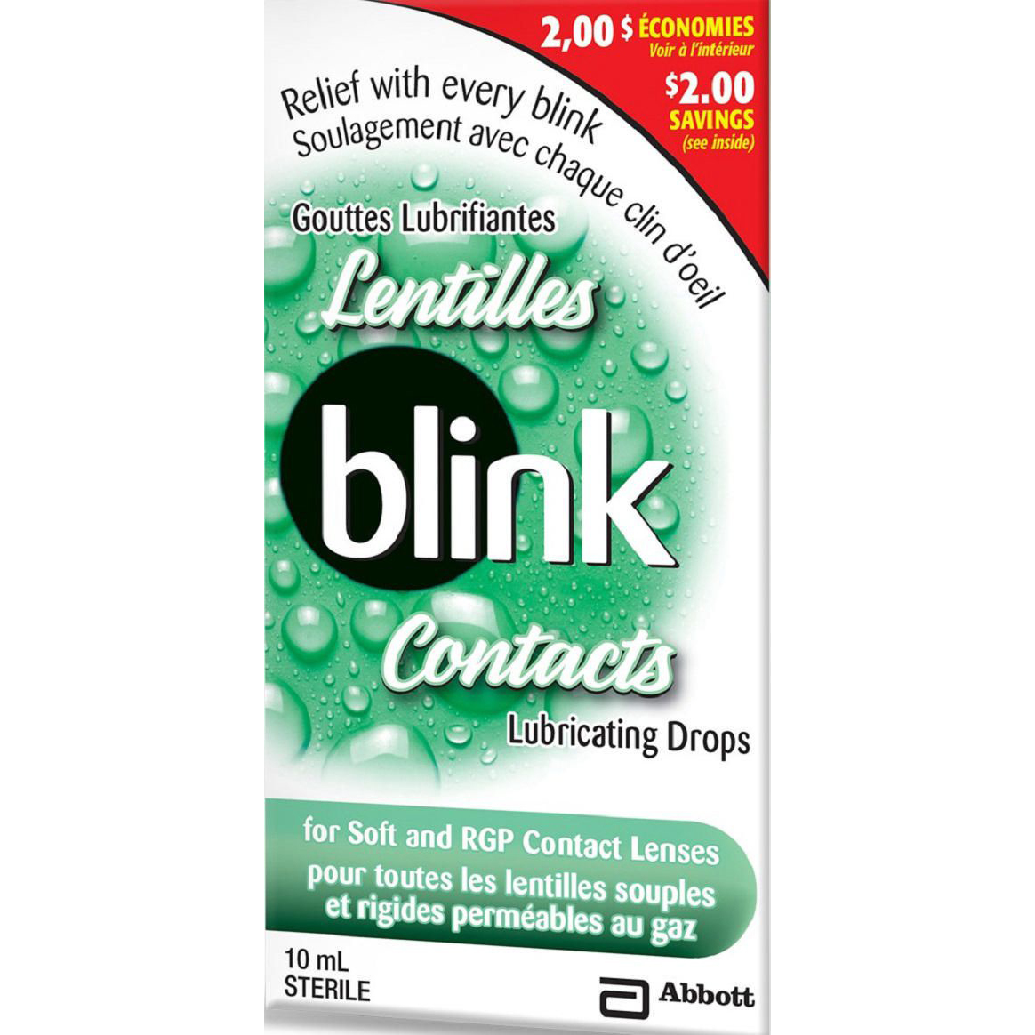 blink contacts lubricating eye drops walmart Blink Nourish Eye Drops for Dry Eyes, Preservative Free Lubricating Eye  Drops with Hyaluronan, B12, & Vitamin C, 10 mL main image 0