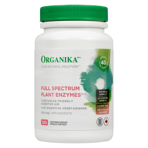 Buy Organika Health Full Spectrum Plant Enzymes Capsule 120 EA | Sobeys Inc.