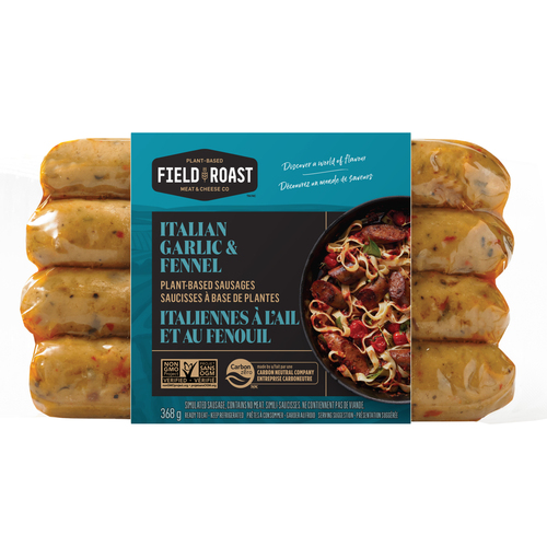 Buy Field Roast Plant-Based Sausages Italian Garlic Fennel 368 g