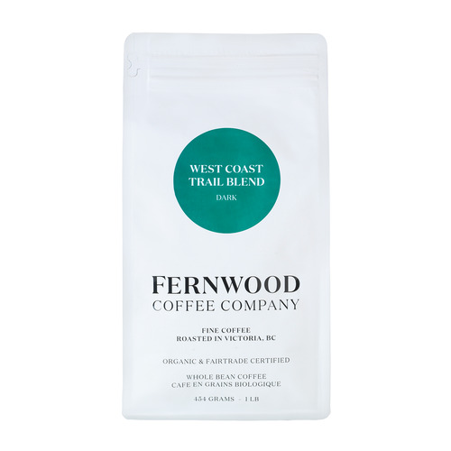 Fernwood Coffee Company Organic Whole Bean Coffee Fairtrade 1976 Espresso