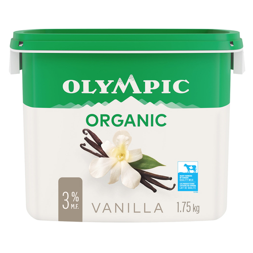 Olympic Organic 3% Yogurt Vanilla 1.75 kg