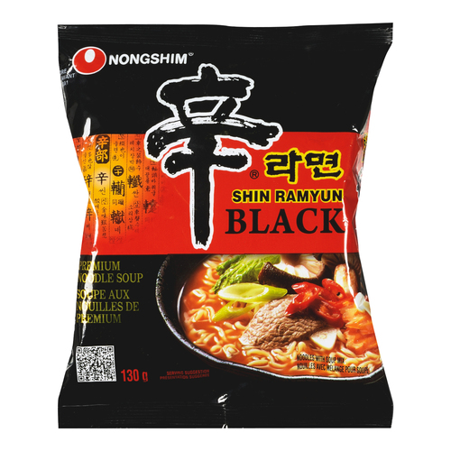 Nong Shim Instant Noodles Shin Ramyun Black