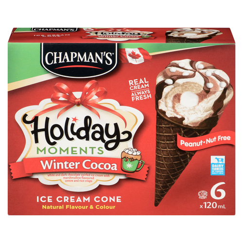 Chapman's Ice Cream Cone Holiday Winter Cocoa