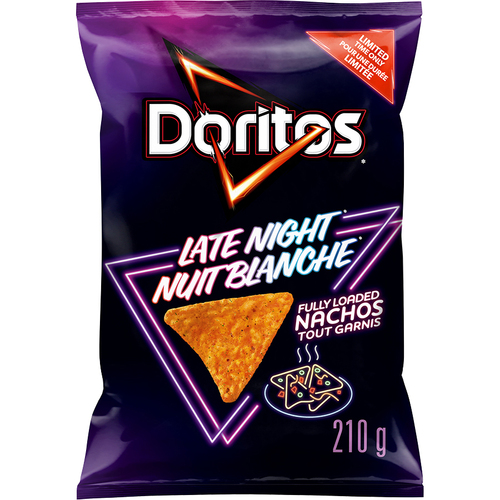 Doritos Late Night Fully Loaded Nachos Tortilla Chips
