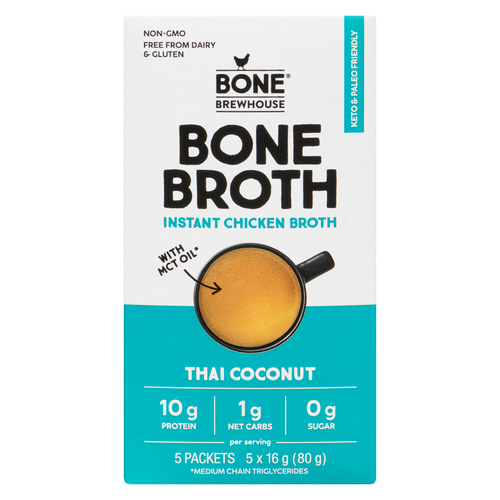 Bone Brewhouse Instant Bone Broth Thai Coconut