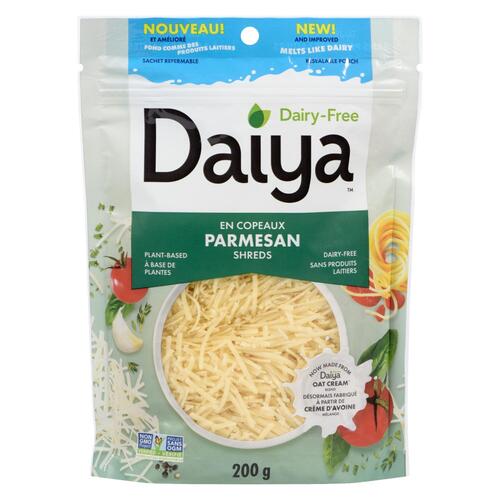 Daiya Dairy Free Parmesan Cheese Shreds