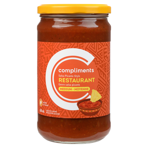 Buy Compliments Salsa Medium Restaurant Style 650 ml | Safeway Canada