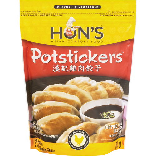 Hons Frozen Potstickers Chicken & Vegetable