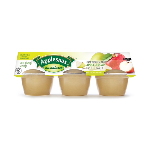 Buy Applesnax Unsweetened Fruit Snack Apple & Pear 3 x 113 g