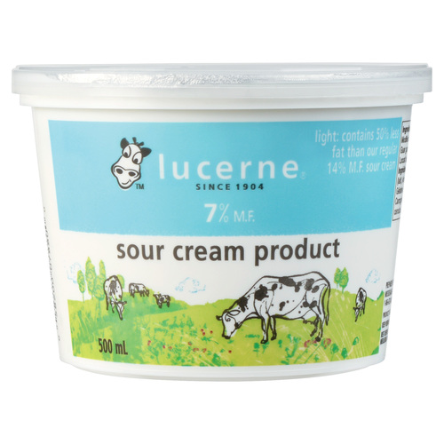 Lucerne Light 7% Sour Cream