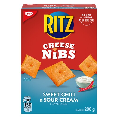 Ritz Nibs Crackers Sweet Chili Sour Cream