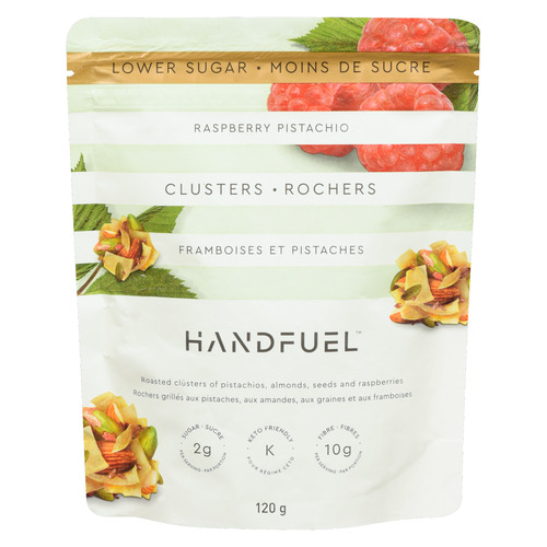 Handfuel Raspberry Pistachio Cluster