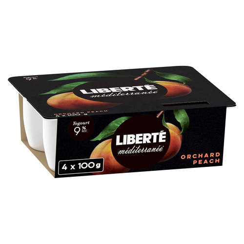 Liberte Méditerranée Yogurt, Orchard Peach