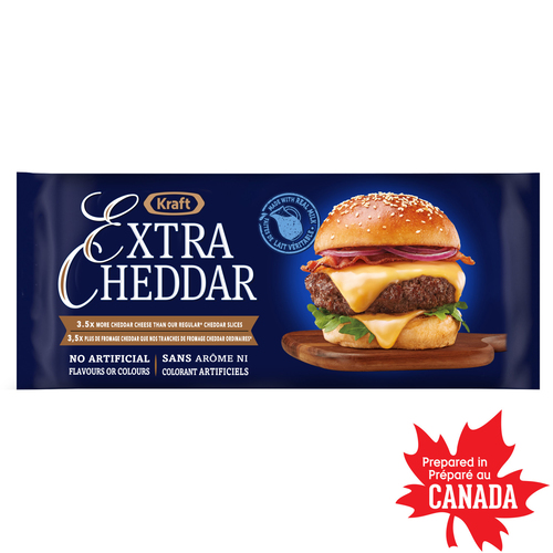 Kraft Extra Cheddar Slices