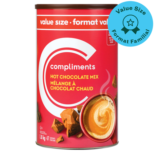Compliments Hot Chocolate Mix Value Size