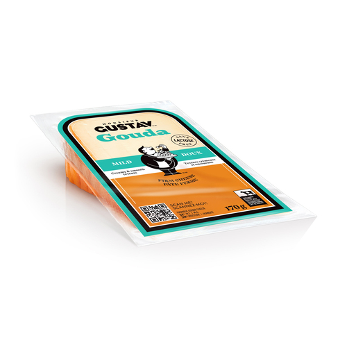 Monsieur Gustav Gouda Salsa Lime Lactose Free Cheese
