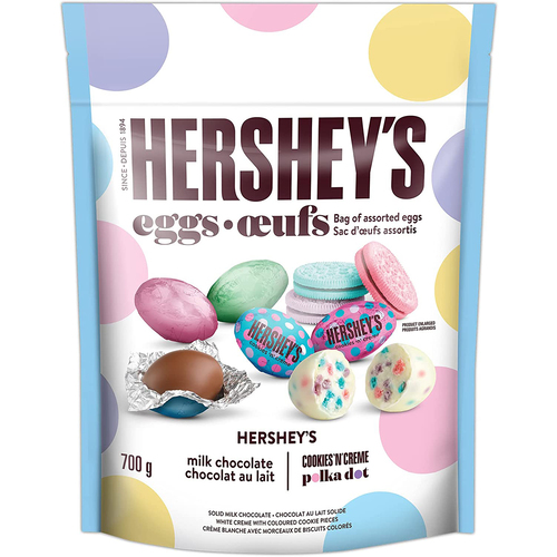 Hershey's Foil Milk Chocolate Egg Variety Bag