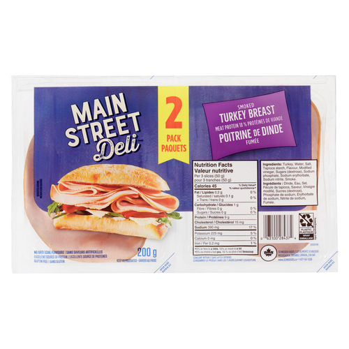 Main Street Deli Smoked Turkey Breast