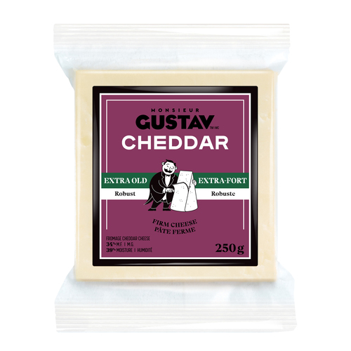 Monsieur Gustav Old White Cheddar Cheese
